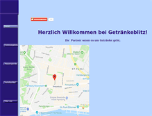 Tablet Screenshot of getraenkeblitz.de