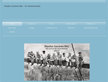 Tablet Screenshot of getraenkeblitz.com